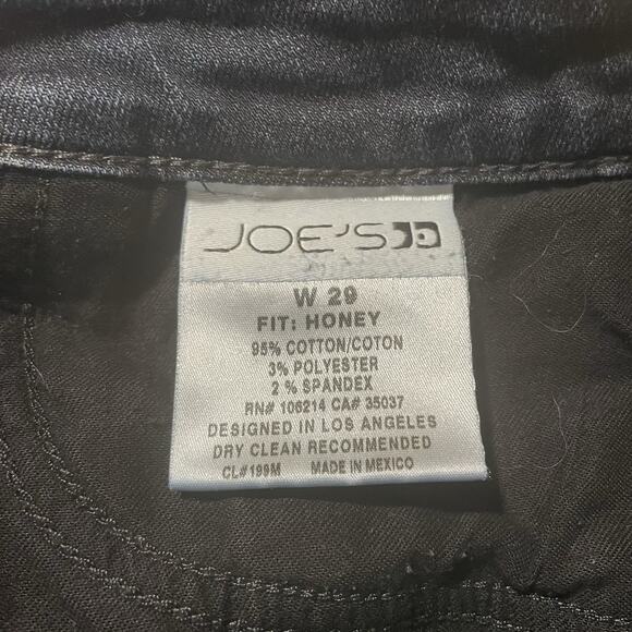 Joe’s Jeans Womens Honey Bootcut Low Rise Gabby Dark Wash Denim Sz 29 - Picture 10 of 15